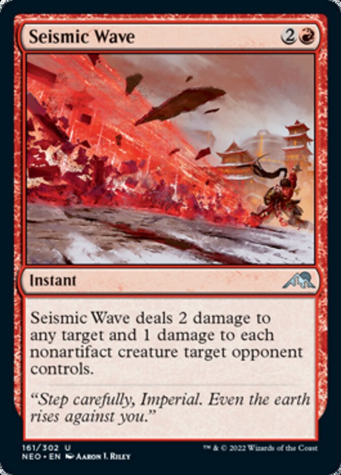 Seismic Wave - Kamigawa: Neon Dynasty (NEO)