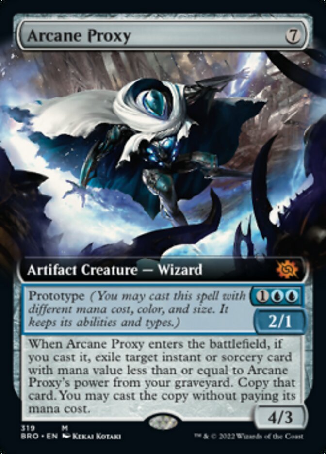 Arcane Proxy - [Foil, Extended Art] The Brothers' War (BRO)