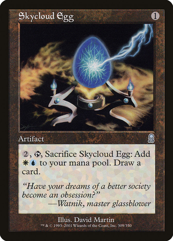 Skycloud Egg - [Foil, Retro Frame] Odyssey (ODY)