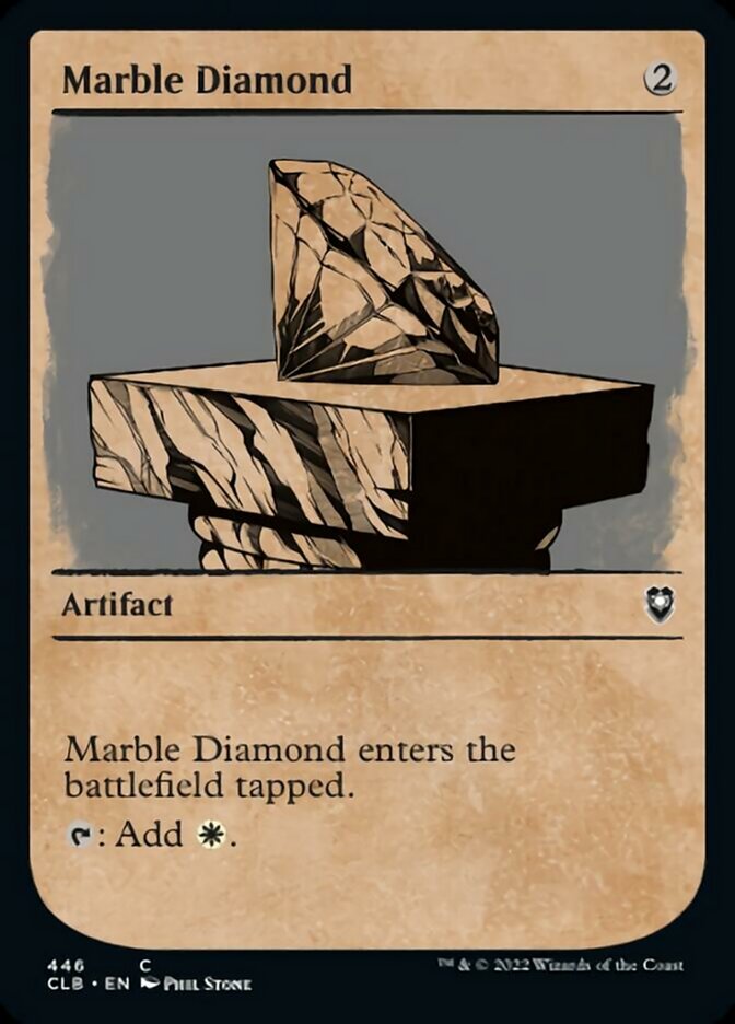 Marble Diamond - [Showcase] Commander Legends: Battle for Baldur's Gate (CLB)