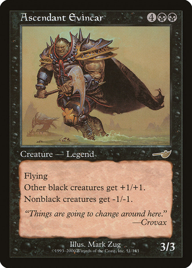 Ascendant Evincar - [Foil] Nemesis (NEM)