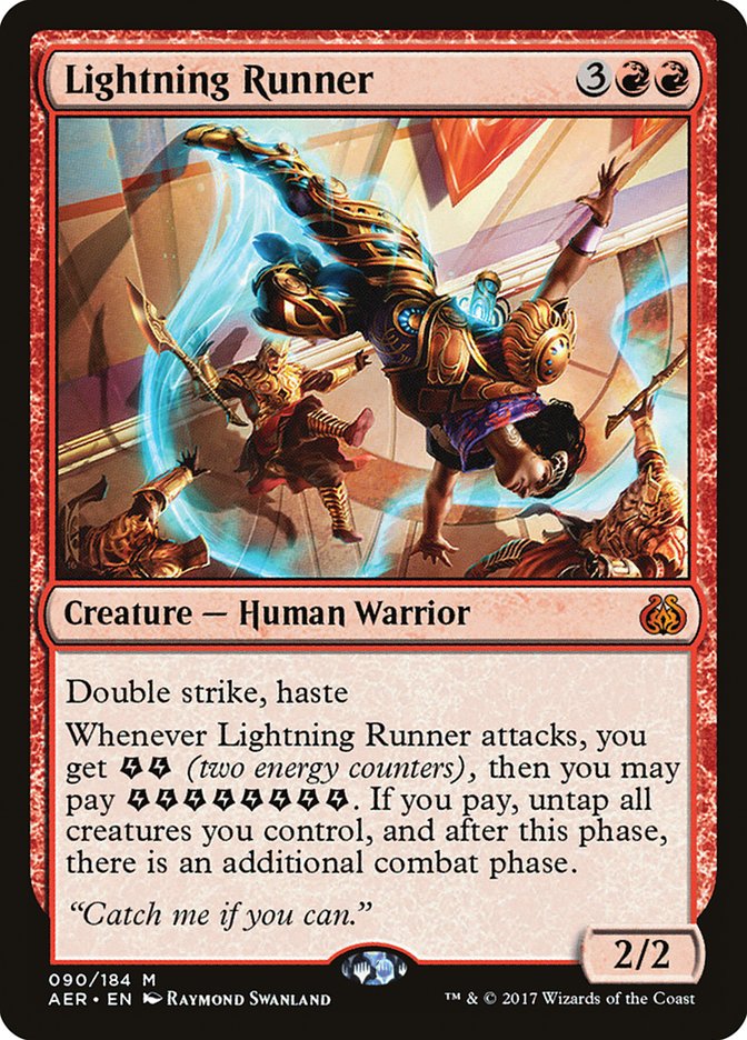 Lightning Runner - [Foil] Aether Revolt (AER)
