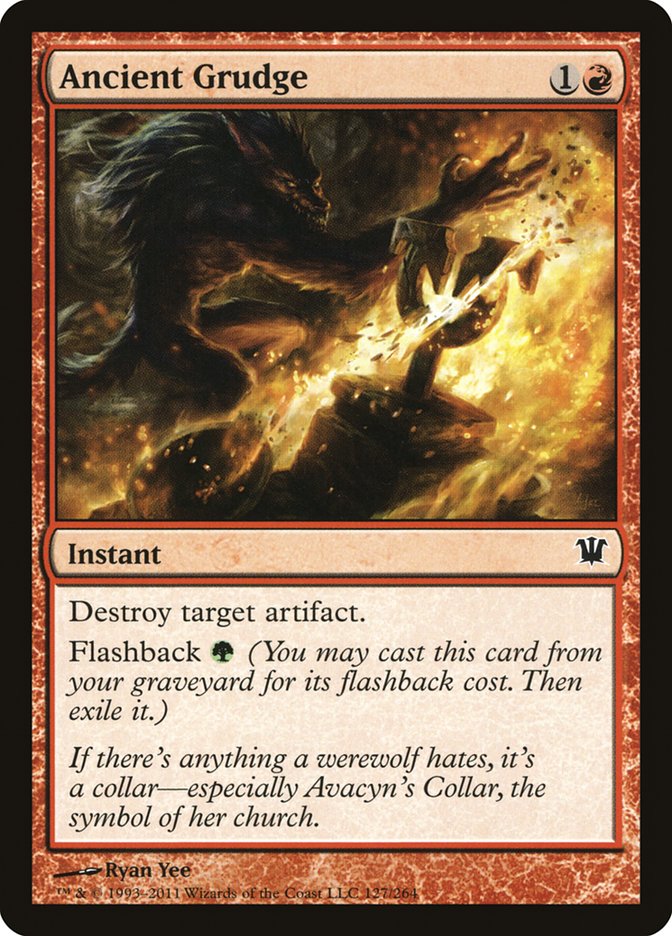 Ancient Grudge - [Foil] Innistrad (ISD)