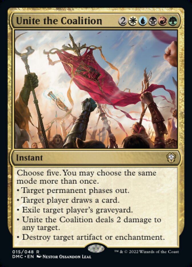 Unite the Coalition - [Foil] Dominaria United Commander (DMC)