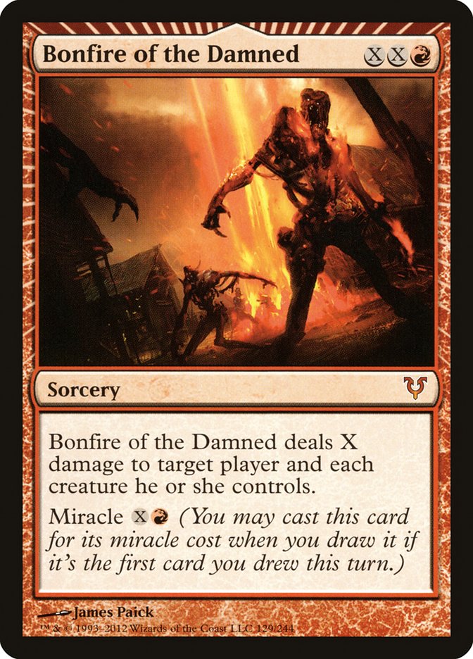 Bonfire of the Damned - [Foil] Avacyn Restored (AVR)
