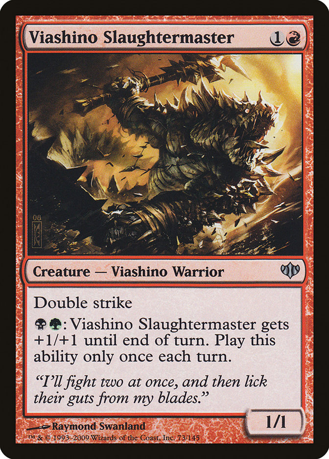Viashino Slaughtermaster - [Foil] Conflux (CON)