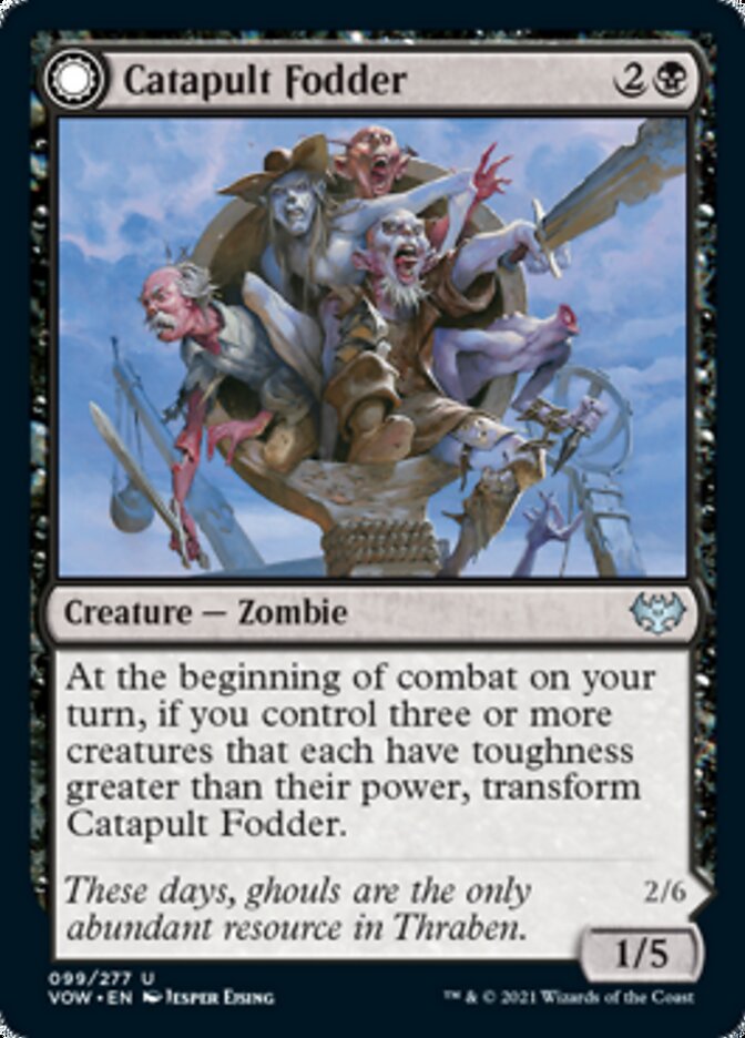 Catapult Fodder // Catapult Captain - [Foil] Innistrad: Crimson Vow (VOW)