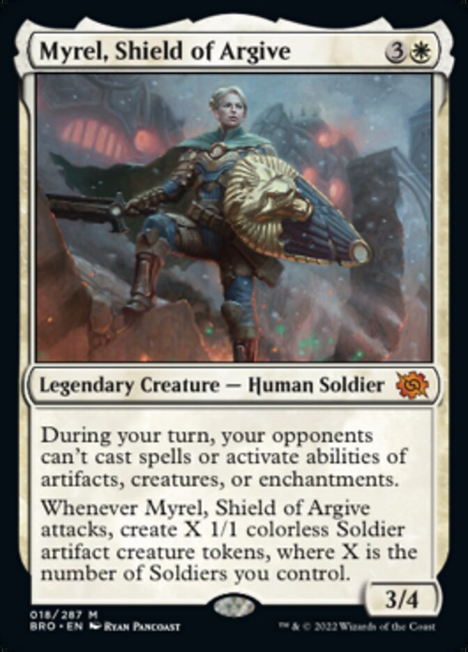 Myrel, Shield of Argive - [Foil] The Brothers' War (BRO)