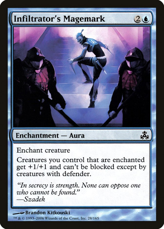 Infiltrator's Magemark - [Foil] Guildpact (GPT)