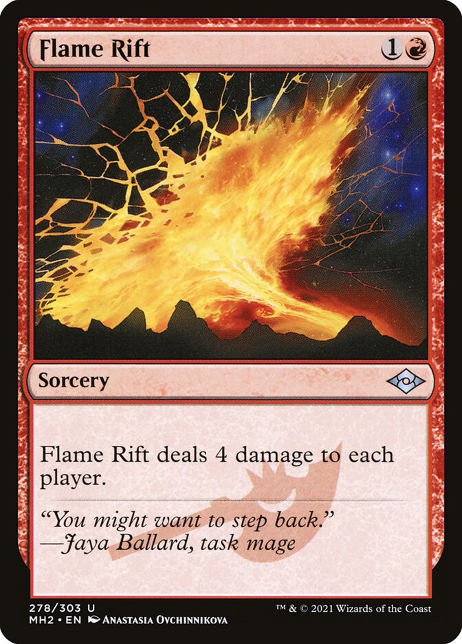Flame Rift - [Etched Foil] Modern Horizons 2 (MH2)