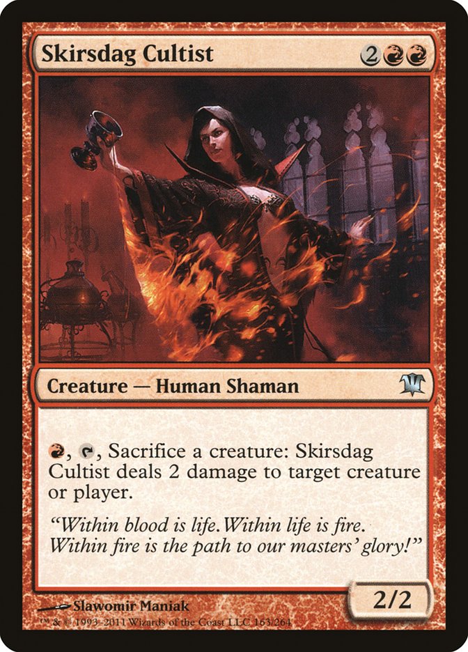 Skirsdag Cultist - [Foil] Innistrad (ISD)
