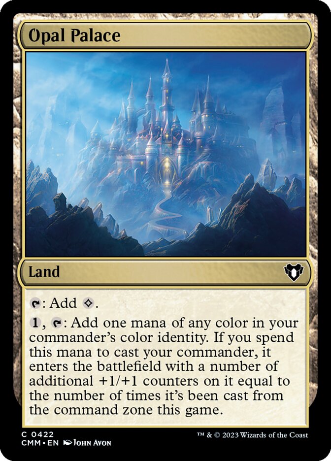Opal Palace - [Foil] Commander Masters (CMM)