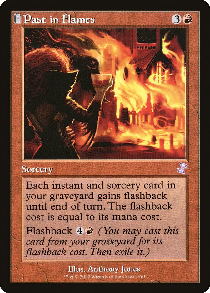Past in Flames - [Foil, Retro Frame] Time Spiral Remastered (TSR)
