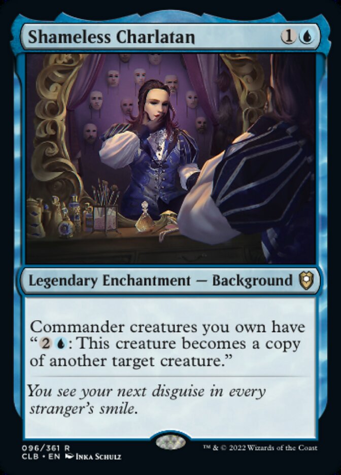 Shameless Charlatan - [Foil] Commander Legends: Battle for Baldur's Gate (CLB)