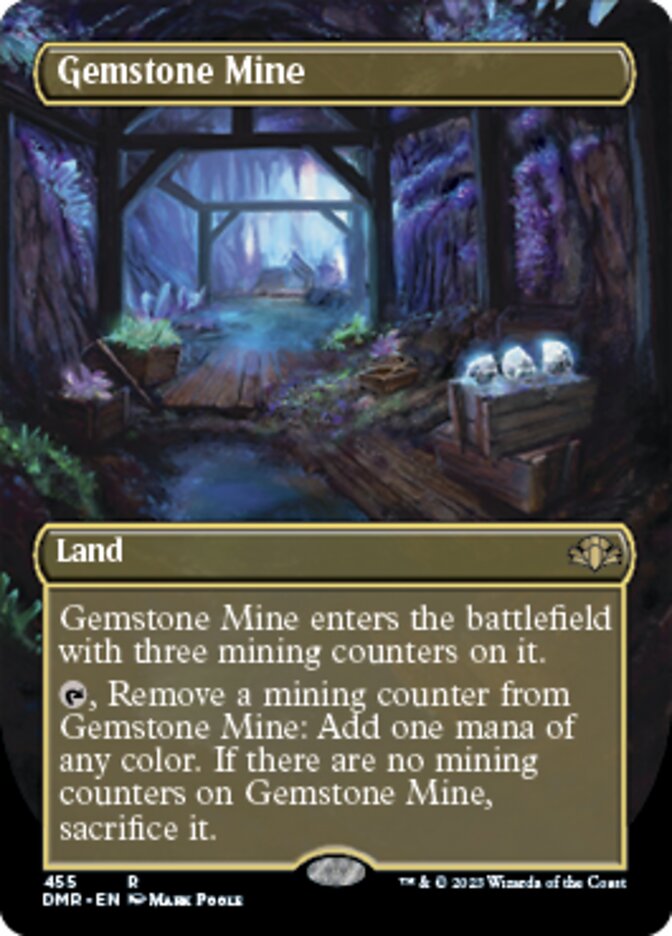 Gemstone Mine - [Borderless] Dominaria Remastered (DMR)