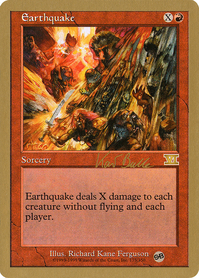 Earthquake - [Retro Frame] World Championship Decks 1999 (WC99)