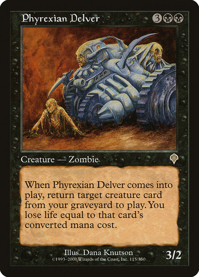 Phyrexian Delver - [Retro Frame] Invasion (INV)