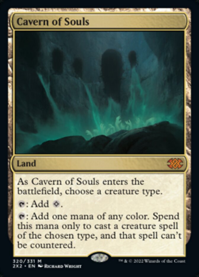 Cavern of Souls - [Foil] Double Masters 2022 (2X2)