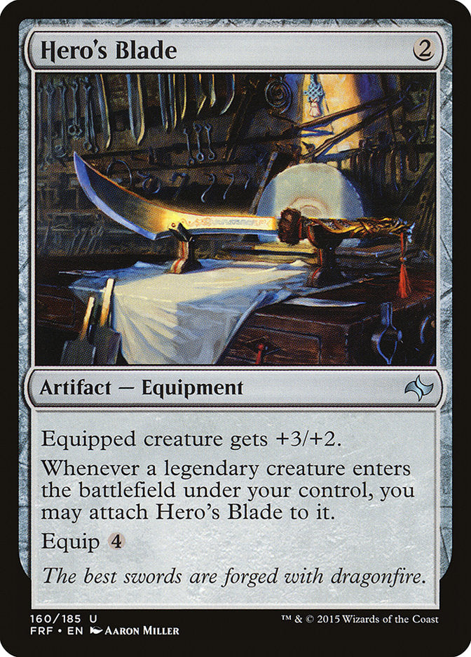 Hero's Blade - [Foil] Fate Reforged (FRF)