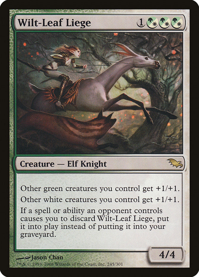 Wilt-Leaf Liege - [Foil] Shadowmoor (SHM)