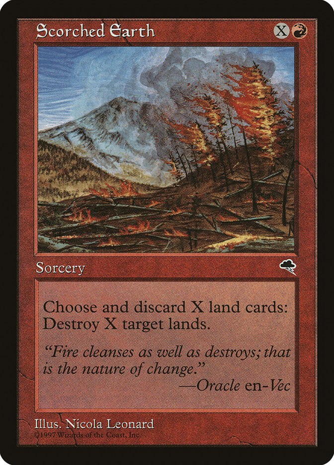 Scorched Earth - [Retro Frame] Tempest (TMP)