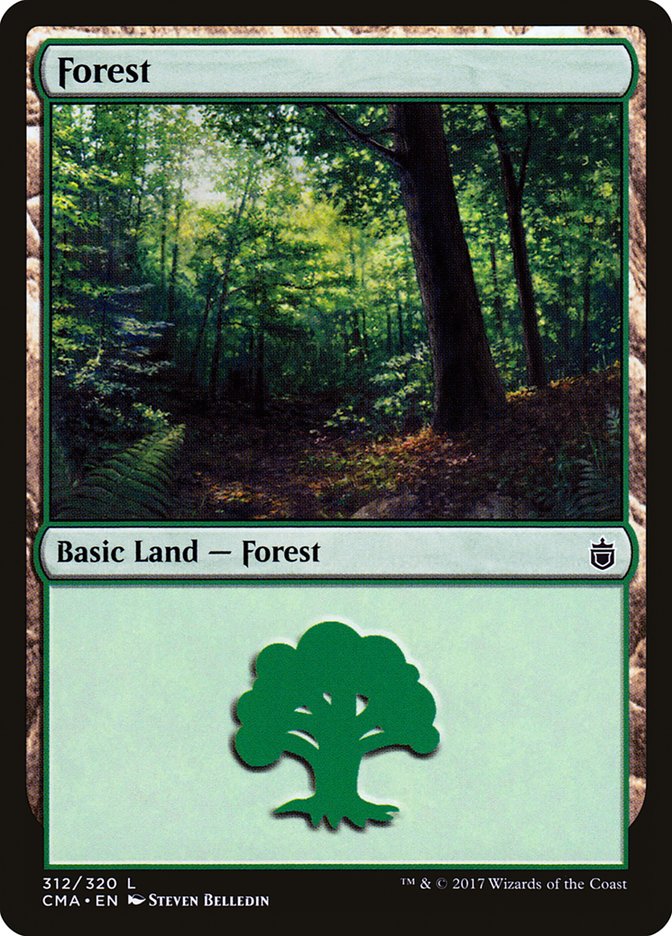 Forest (312) - Commander Anthology (CMA)
