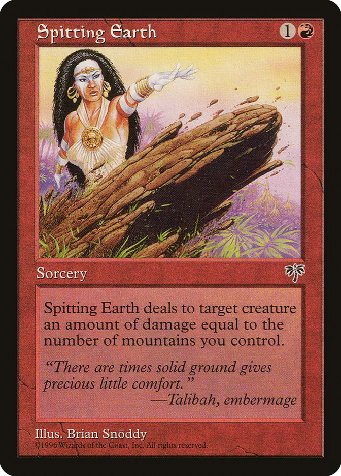 Spitting Earth - Mirage (MIR)