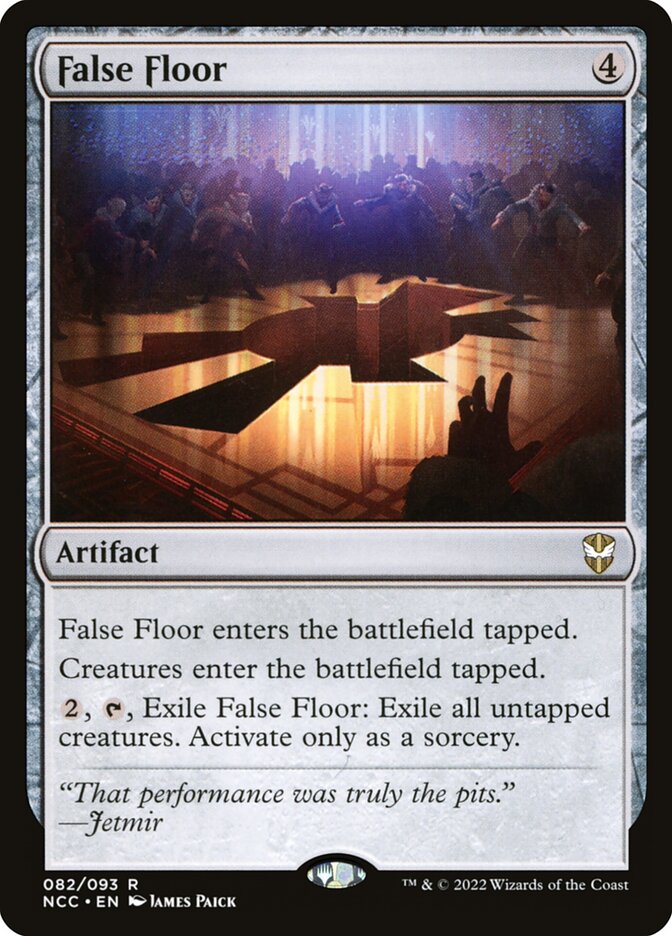 False Floor - [Foil] New Capenna Commander (NCC)