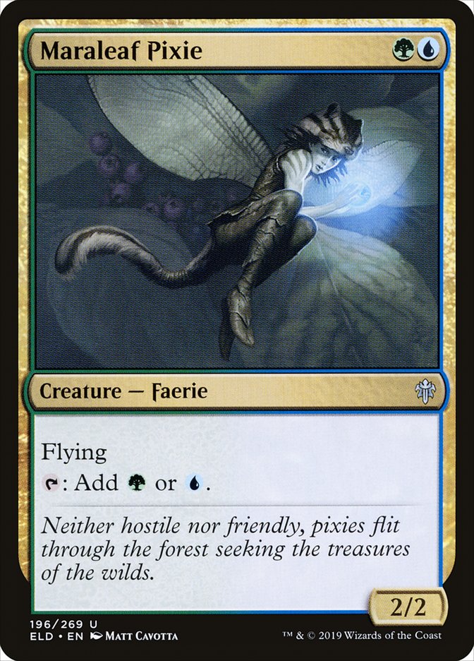 Maraleaf Pixie - [Foil] Throne of Eldraine (ELD)