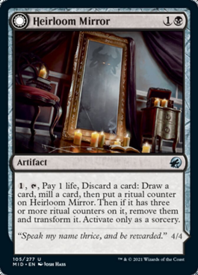 Heirloom Mirror // Inherited Fiend - [Foil] Innistrad: Midnight Hunt (MID)