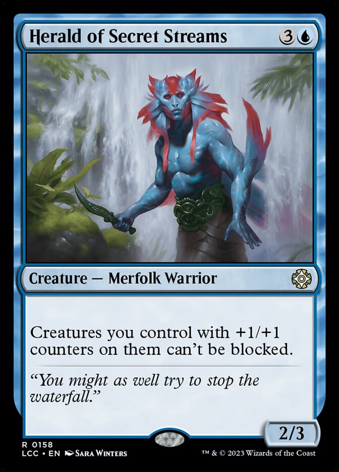 Herald of Secret Streams - Lost Caverns of Ixalan Commander (LCC)