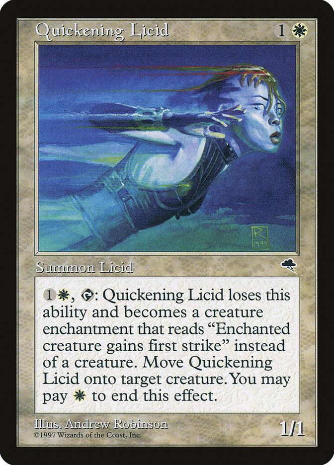 Quickening Licid - [Retro Frame] Tempest (TMP)