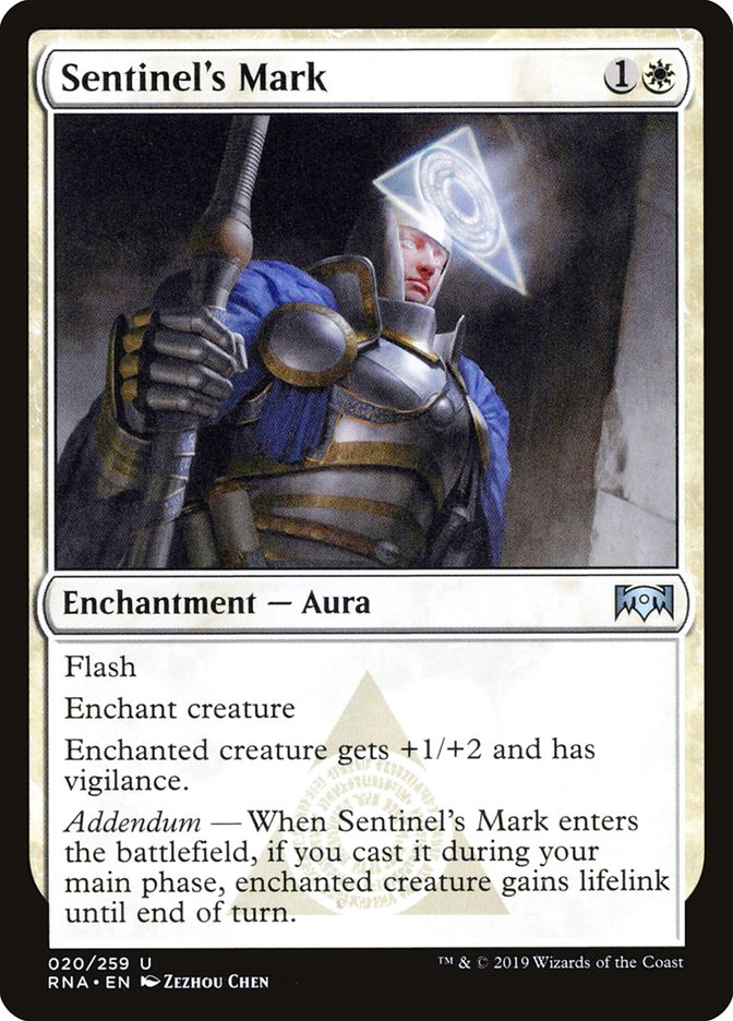 Sentinel's Mark - [Foil] Ravnica Allegiance (RNA)
