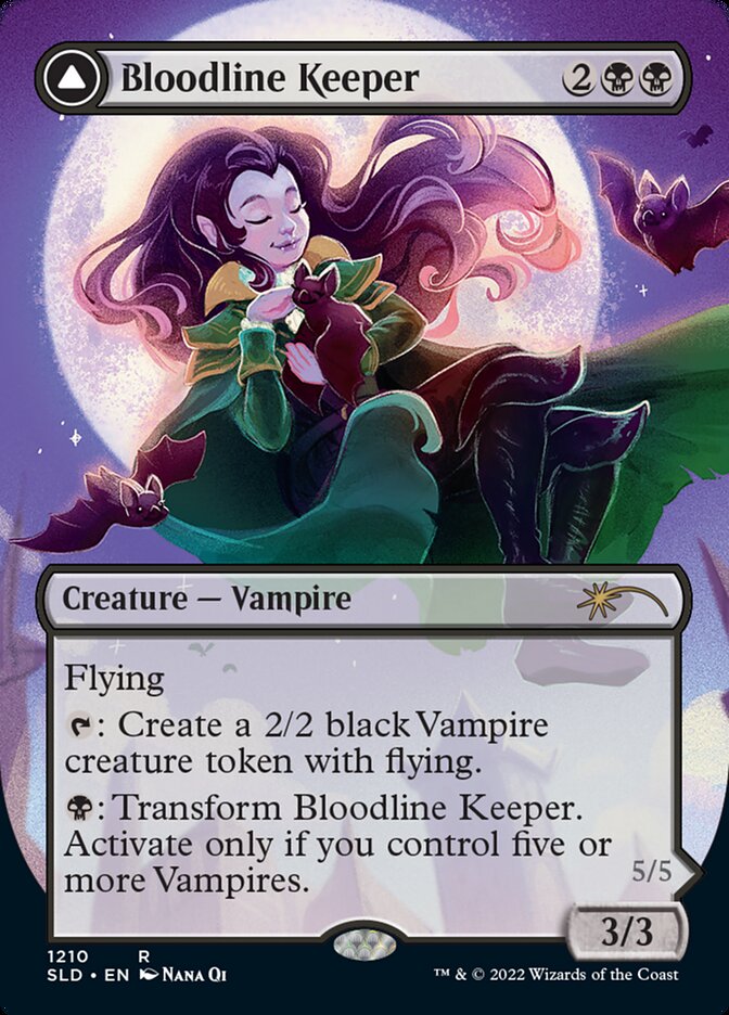 Bloodline Keeper // Lord of Lineage (1210) - [Borderless] Secret Lair Drop (SLD)