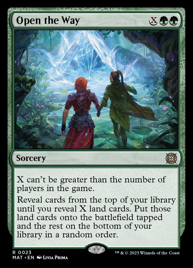 Open the Way - [Foil] March of the Machine: The Aftermath (MAT)