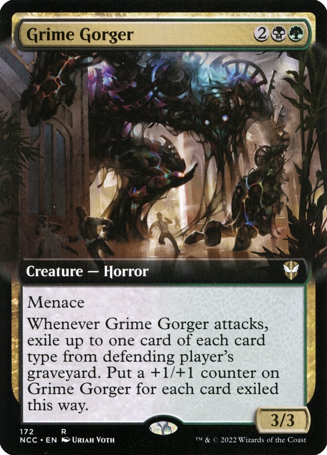 Grime Gorger - [Foil, Extended Art] New Capenna Commander (NCC)