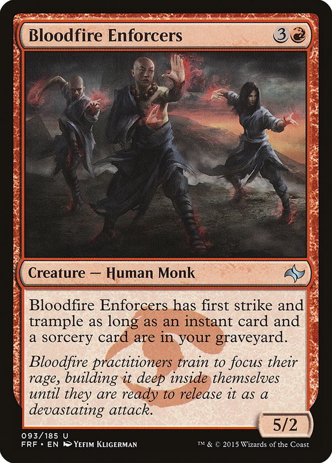Bloodfire Enforcers - [Foil] Fate Reforged (FRF)