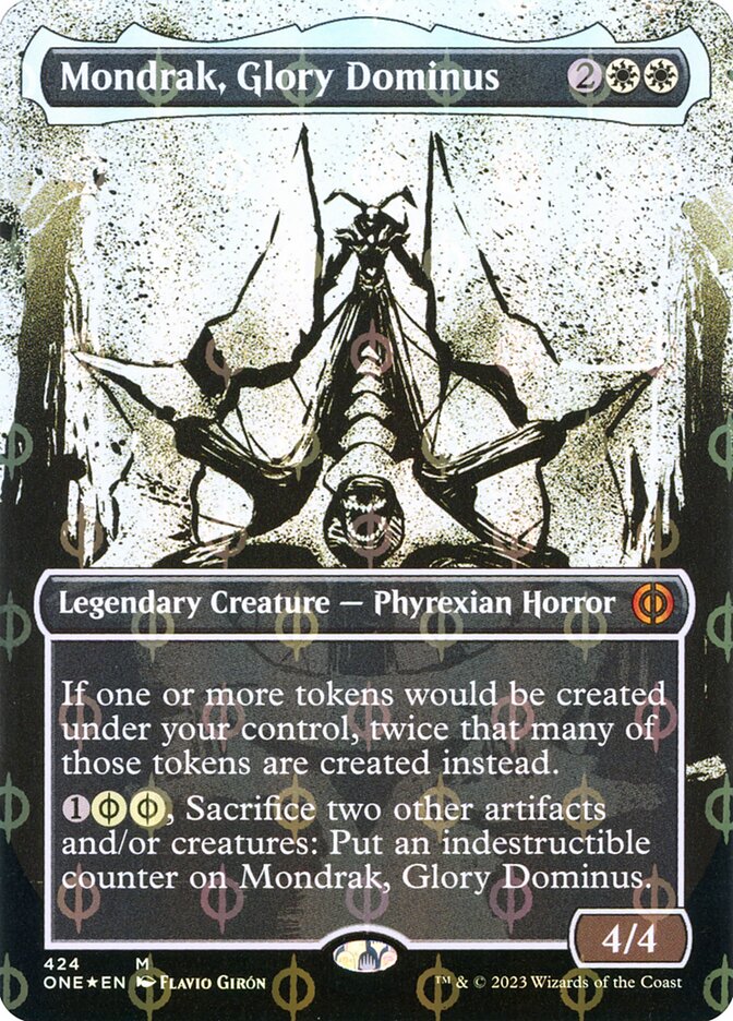 Mondrak, Glory Dominus - [Step and Compleat Foil, Showcase] Phyrexia: All Will Be One (ONE)