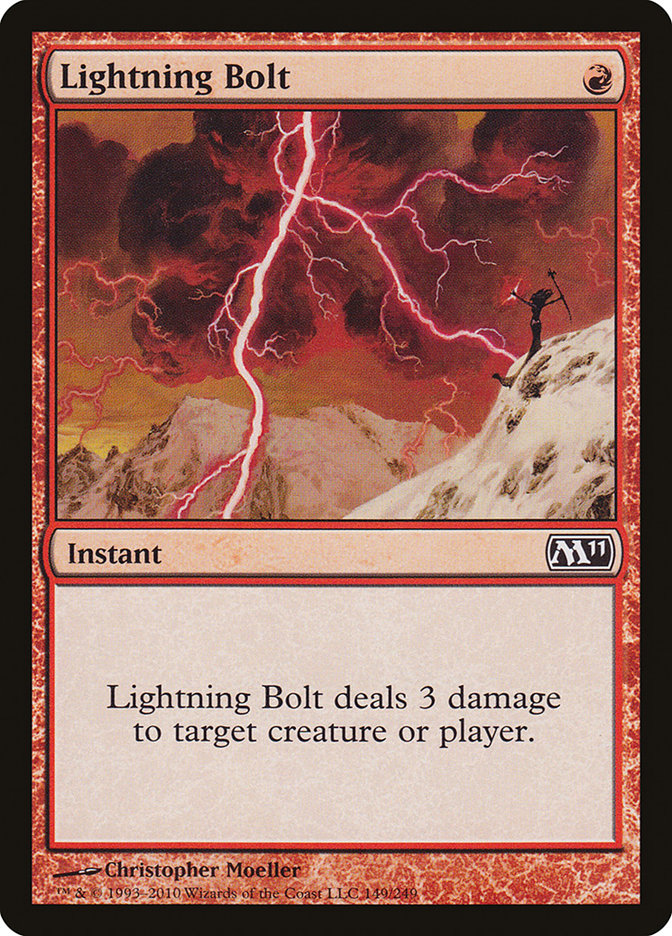 Lightning Bolt - Magic 2011 (M11)