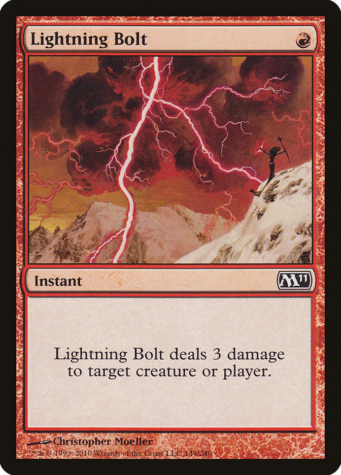 Lightning Bolt - [Foil] Magic 2011 (M11)