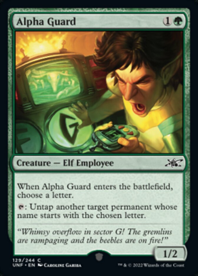 Alpha Guard - Unfinity (UNF)
