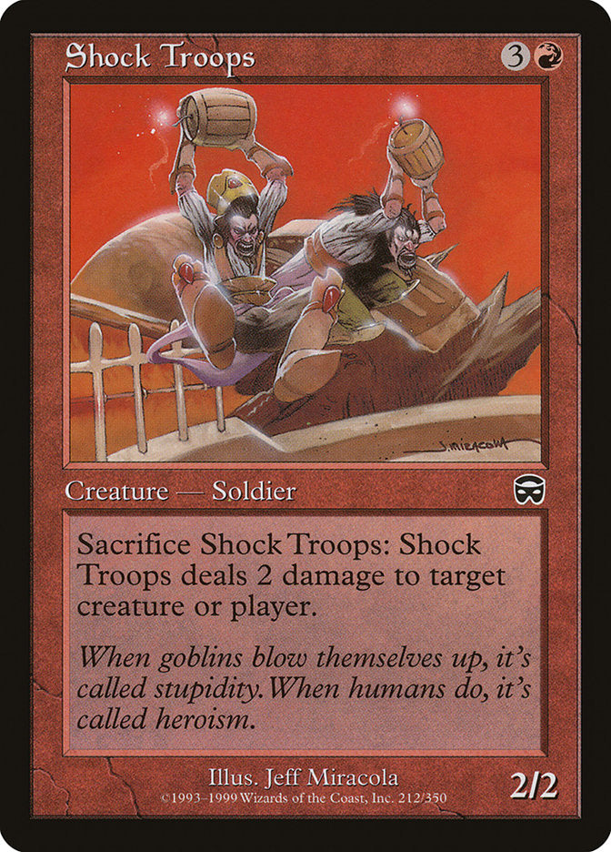 Shock Troops - [Foil] Mercadian Masques (MMQ)