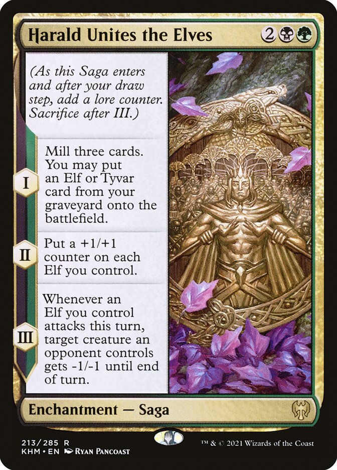 Harald Unites the Elves - [Foil] Kaldheim (KHM)
