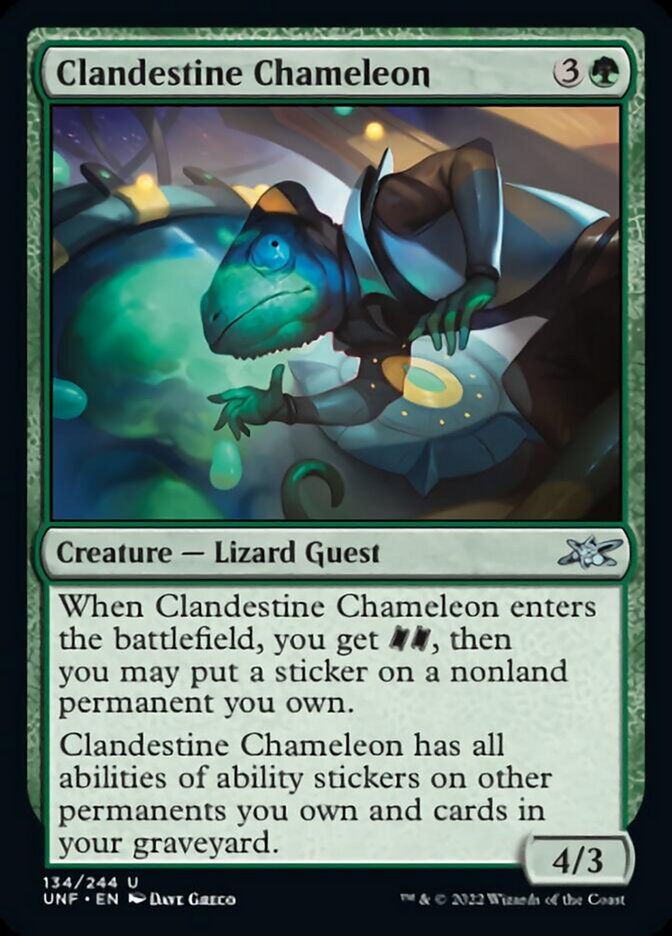 Clandestine Chameleon - Unfinity (UNF)