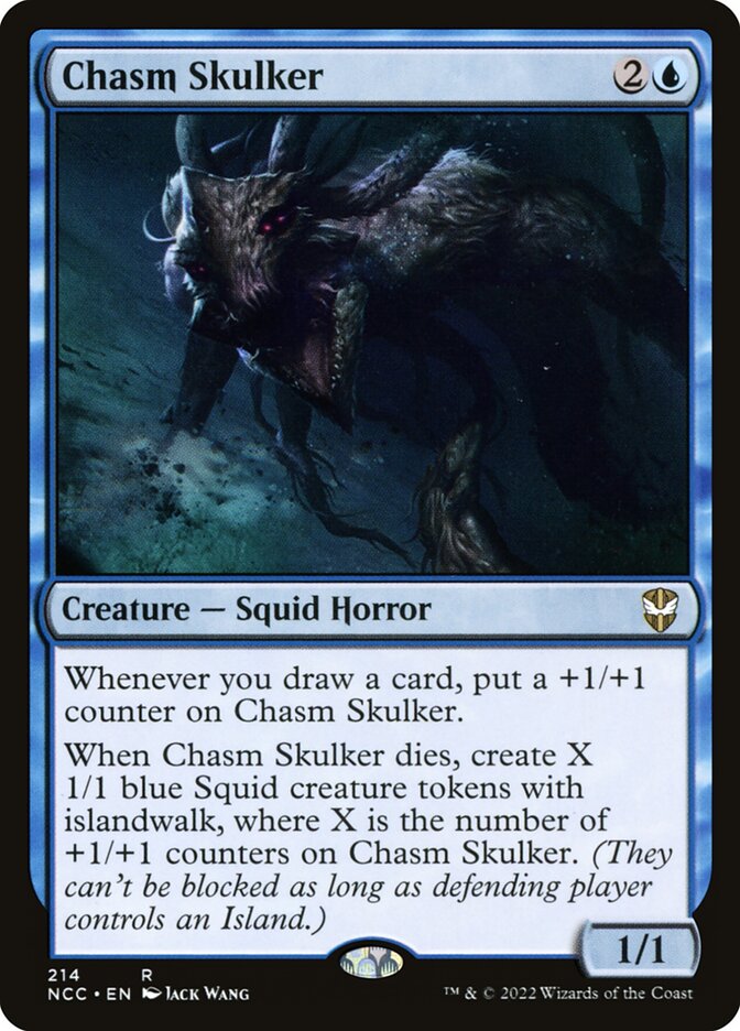 Chasm Skulker - [Foil] New Capenna Commander (NCC)