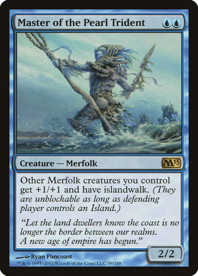 Master of the Pearl Trident - [Foil] Magic 2013 (M13)
