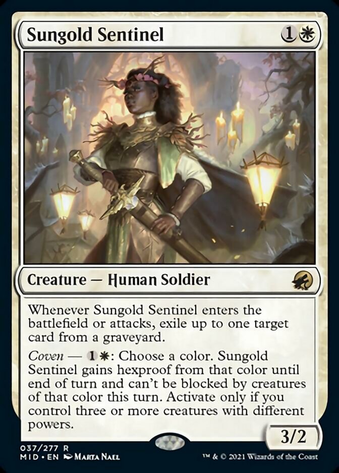 Sungold Sentinel - [Foil] Innistrad: Midnight Hunt (MID)