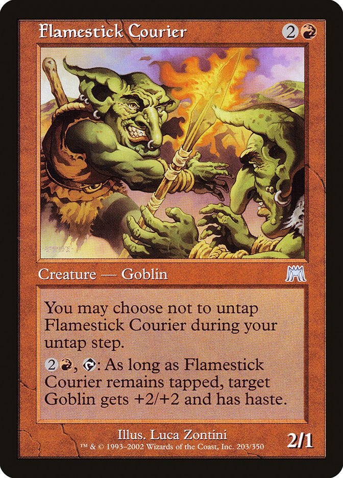 Flamestick Courier - [Retro Frame] Onslaught (ONS)