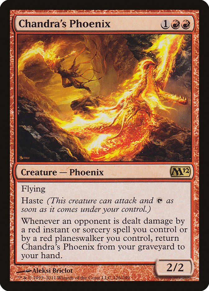 Chandra's Phoenix - [Foil] Magic 2012 (M12)