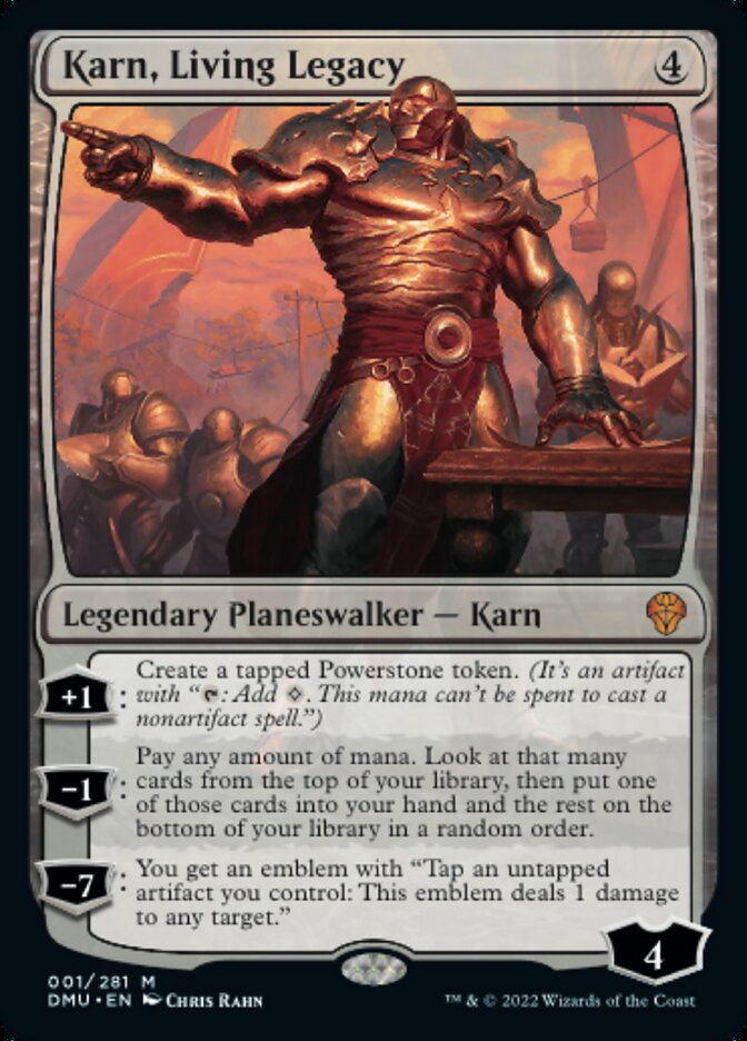 Karn, Living Legacy - [Foil] Dominaria United (DMU)